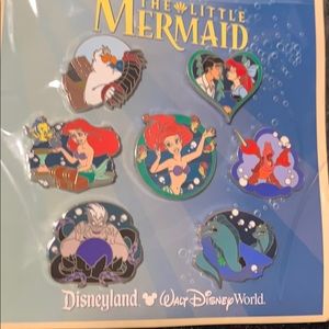 Disney “The Little Mermaid” Pin set 2012